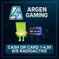 Steal a Brainrot Cash or Card 1-4.99 B/s Radioactive
