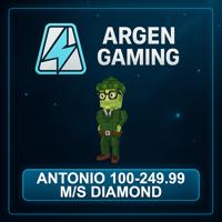 Steal a Brainrot Antonio 100-249.99 M/s Diamond