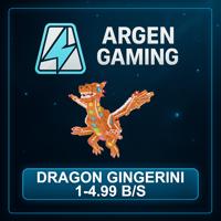 Steal a Brainrot Dragon Gingerini 1-4.99 B/s