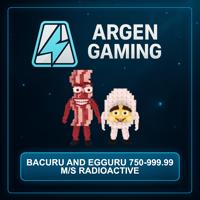 Steal a Brainrot Bacuru and Egguru 750-999.99 M/s Radioactive
