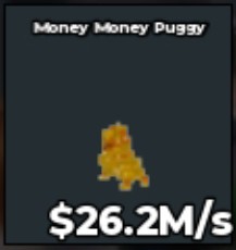 BS13208 Money Money Puggy gokd 26.2M/s