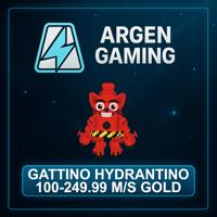 Steal a Brainrot Gattino Hydrantino 100-249.99 M/s Gold
