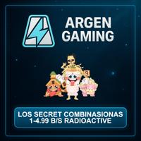 Steal a Brainrot Los Secret Combinasionas 1-4.99 B/s Radioactive