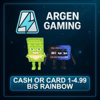 Steal a Brainrot Cash or Card 1-4.99 B/s Rainbow