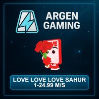 Steal a Brainrot Love Love Love Sahur 1-24.99 M/s