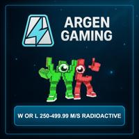 Steal a Brainrot W or L 250-499.99 M/s Radioactive