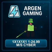 Steal a Brainrot 1x1x1x1 1-24.99 M/s Cyber
