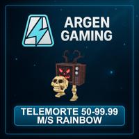 Steal a Brainrot Telemorte 50-99.99 M/s Rainbow