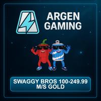 Steal a Brainrot Swaggy Bros 100-249.99 M/s Gold
