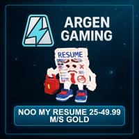 Steal a Brainrot Noo my Resume 25-49.99 M/s Gold