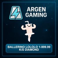 Steal a Brainrot Ballerino Lololo 1-999.99 K/s Diamond