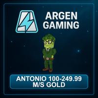 Steal a Brainrot Antonio 100-249.99 M/s Gold