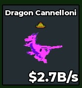 BS13216 Dragon Cannelloni 2.7B/s