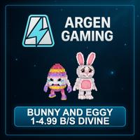 Steal a Brainrot Bunny and Eggy 1-4.99 B/s Divine