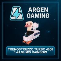Steal a Brainrot Trenostruzzo Turbo 4000 1-24.99 M/s Rainbow