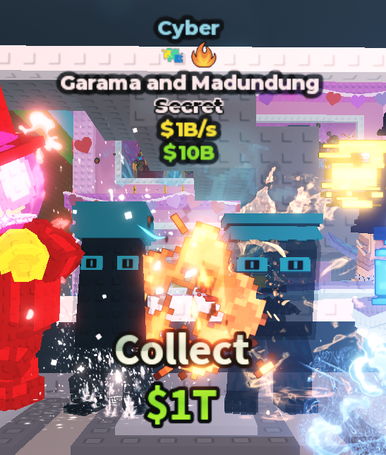 🍔NO TACO🍔 CYBER Garama and Madundung 💵 1B/s 💵 Glitched + Fire Traits ⭐ YOU GET THE ONE IN PICTURE ✅ 500+ Orders ✅ TOP SELLER ✅ GamerTagz
