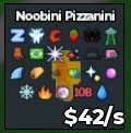 BS13221 Noobini Pizzanini Gold 42M/s