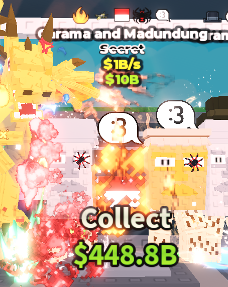 🍔NO TACO🍔 Garama and Madundung 💵 1B/s 💵 Fire + Explosive + Indonesia + Spider + :3 Traits ⭐ YOU GET THE ONE IN PICTURE ✅ 500+ Orders ✅ TOP SELLER ✅ GamerTagz