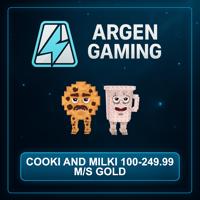 Steal a Brainrot Cooki and Milki 100-249.99 M/s Gold