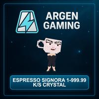 Steal a Brainrot Espresso Signora 1-999.99 K/s Crystal