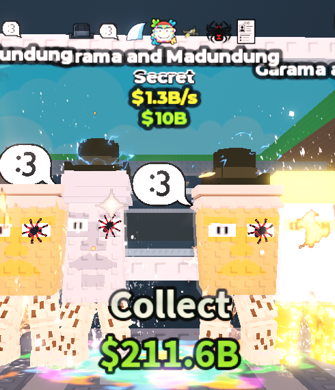 🍔NO TACO🍔 Garama and Madundung 💵 1.3B/s 💵 Matteo Hat + :3 + Shark Fin + Paint + Explosive + Spider + Nyan Traits ⭐ YOU GET THE ONE IN PICTURE ✅ 500+ Orders ✅ TOP SELLER ✅ GamerTagz