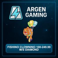 Steal a Brainrot Fishino Clownino 100-249.99 M/s Diamond