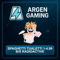 Steal a Brainrot Spaghetti Tualetti 1-4.99 B/s Radioactive