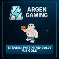 Steal a Brainrot Steakini Fattini 750-999.99 M/s Gold