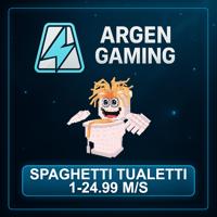 Steal a Brainrot Spaghetti Tualetti 1-24.99 M/s