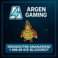 Steal a Brainrot Orangutini Ananassini 1-999.99 K/s Bloodrot