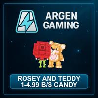 Steal a Brainrot Rosey and Teddy 1-4.99 B/s Candy