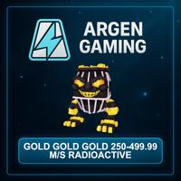 Steal a Brainrot Gold Gold Gold 250-499.99 M/s Radioactive