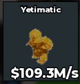 BS13227 Yetimatic Gold 109.3M/s