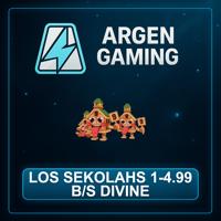 Steal a Brainrot Los Sekolahs 1-4.99 B/s Divine