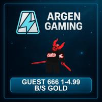 Steal a Brainrot Guest 666 1-4.99 B/s Gold