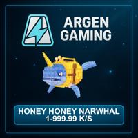 Steal a Brainrot Honey Honey Narwhal 1-999.99 K/s