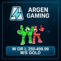 Steal a Brainrot W or L 250-499.99 M/s Gold