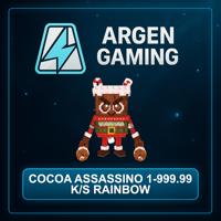 Steal a Brainrot Cocoa Assassino 1-999.99 K/s Rainbow