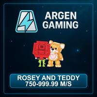 Steal a Brainrot Rosey and Teddy 750-999.99 M/s