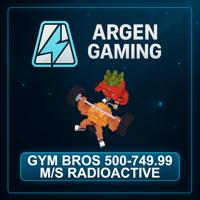 Steal a Brainrot Gym Bros 500-749.99 M/s Radioactive