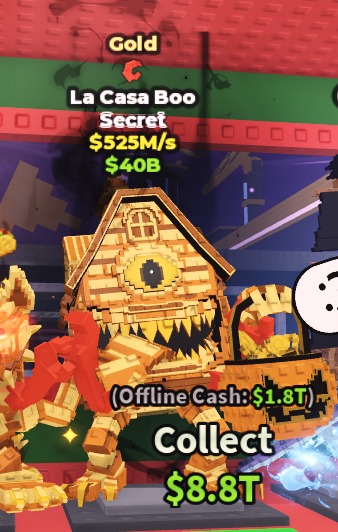 FAST RESPONSE | Gold La Casa Boo $525M/s ( Crab Trait ) | 1000% SAFE 🔒 #4956