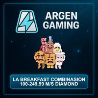Steal a Brainrot La Breakfast Combinasion 100-249.99 M/s Diamond