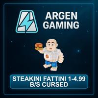 Steal a Brainrot Steakini Fattini 1-4.99 B/s Cursed