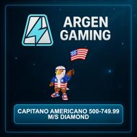 Steal a Brainrot Capitano Americano 500-749.99 M/s Diamond