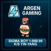 Steal a Brainrot Sigma Boy 1-999.99 K/s Yin-Yang