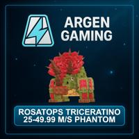 Steal a Brainrot Rosatops Triceratino 25-49.99 M/s Phantom