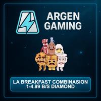 Steal a Brainrot La Breakfast Combinasion 1-4.99 B/s Diamond