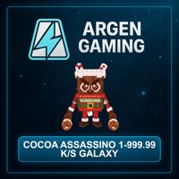 Steal a Brainrot Cocoa Assassino 1-999.99 K/s Galaxy