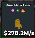 BS13242 Money Money Puggy Gold 278.2M/s