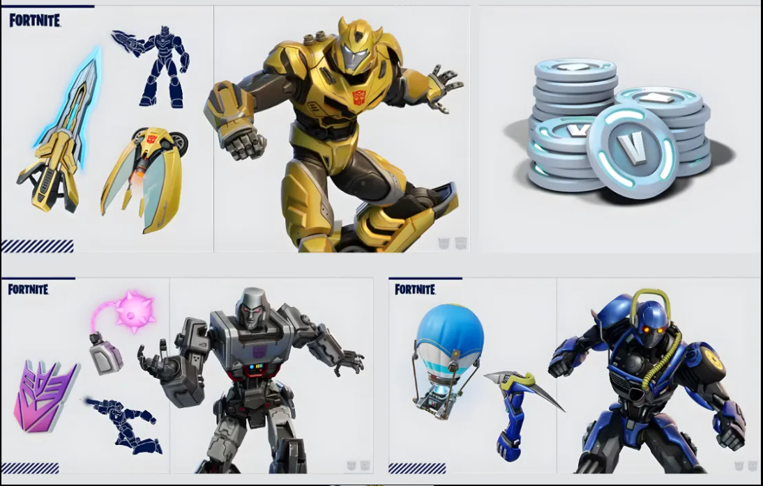 Fortnite โ Transformers Pack DLC โ EU Region โ PS5 โ Digital CD Key